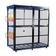 Fold-Away Gas Cage
